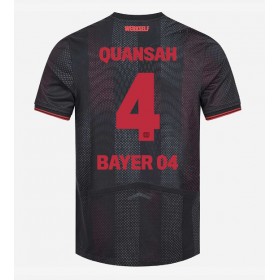 Pánské fotbalový oblečení Bayer Leverkusen Jarell Quansah #4 Domácí košile 2025-26 Krátkým Rukávem